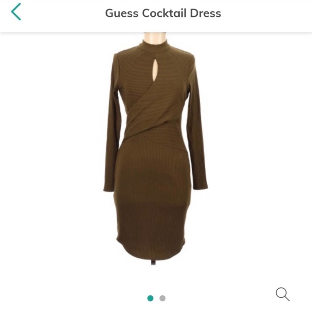 Olive green Guess dress